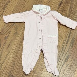 Kissy Kissy Light Pink Footed Pajamas